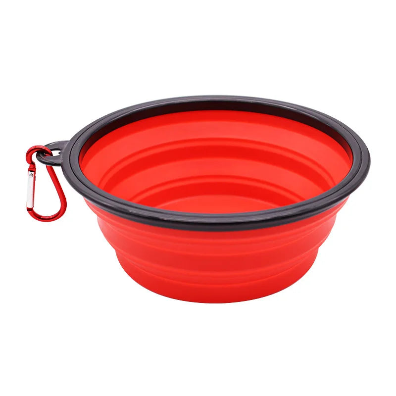 Portable Folding Pet Water & Food Bowl