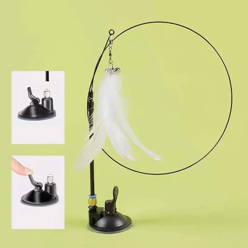 Suction Cup Cat Teaser Toy