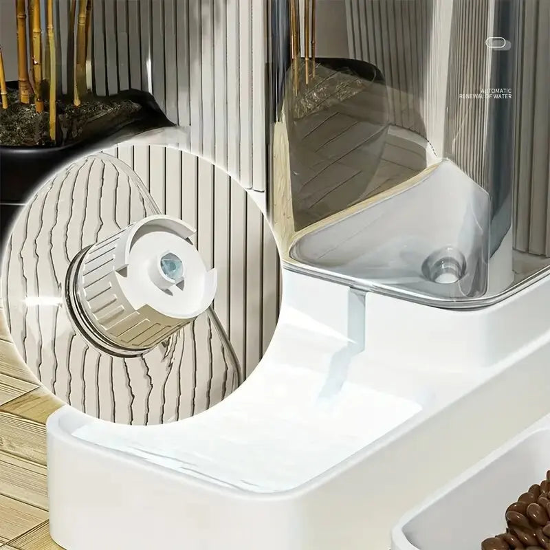 Automatic Pet Food & Water Dispenser