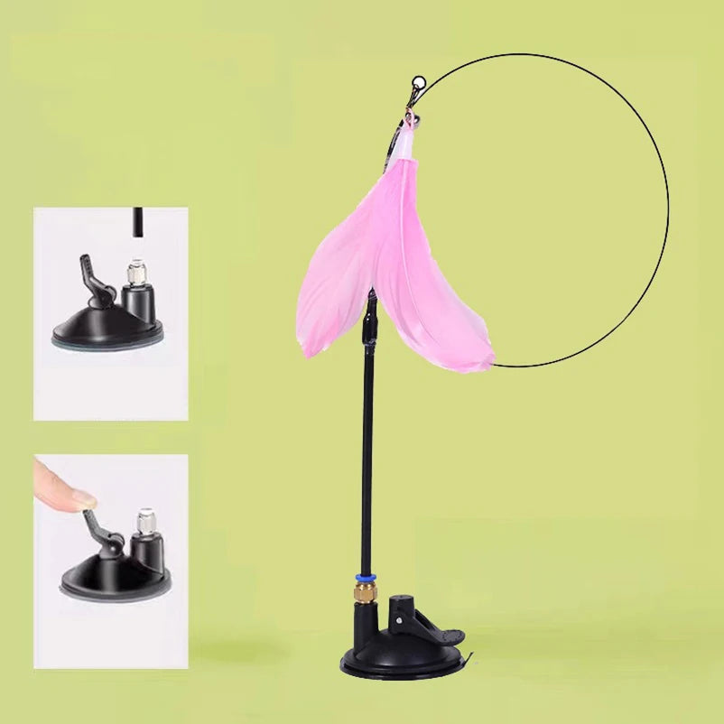 Suction Cup Cat Teaser Toy