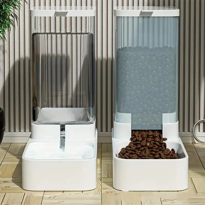 Automatic Pet Food & Water Dispenser