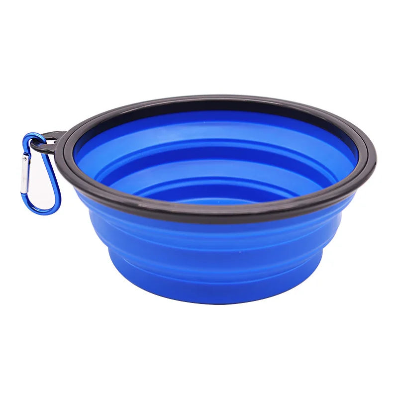 Portable Folding Pet Water & Food Bowl