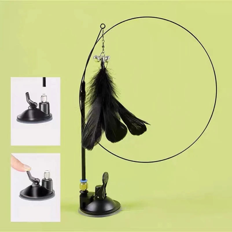 Suction Cup Cat Teaser Toy