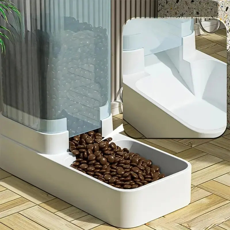 Automatic Pet Food & Water Dispenser