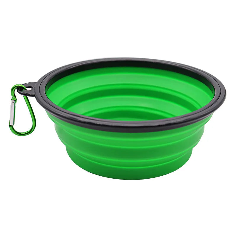 Portable Folding Pet Water & Food Bowl